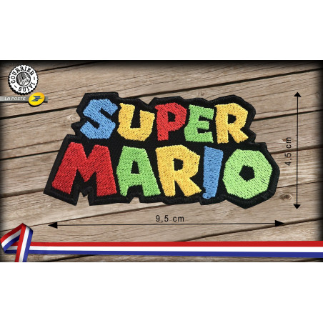 Ecusson Super Mario Bross