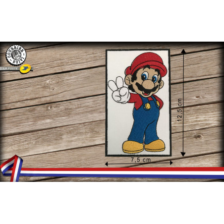 Ecusson Super Mario Bross
