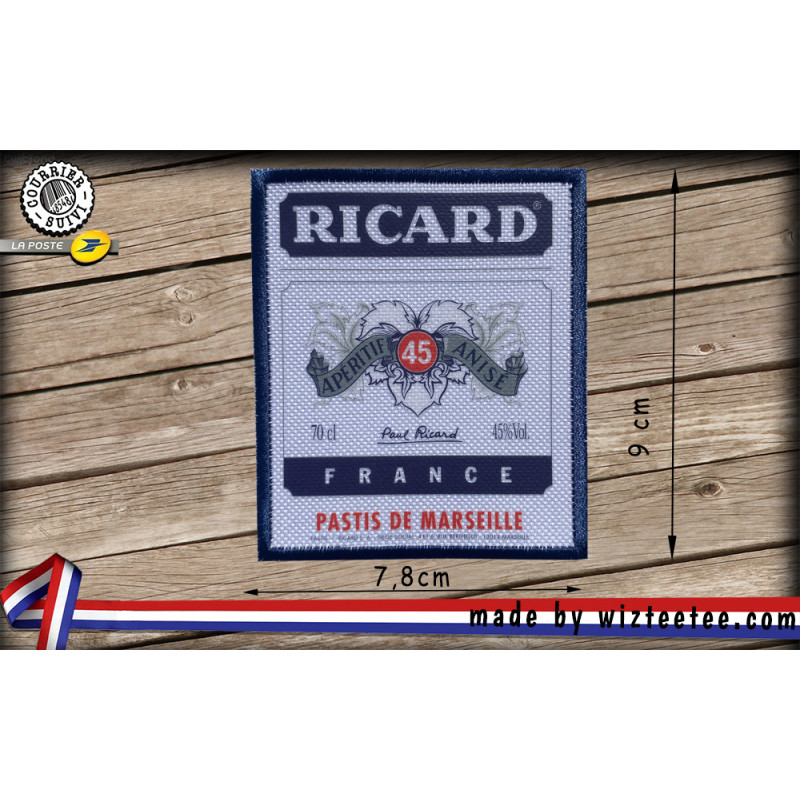 Ecusson Ricard etiquette