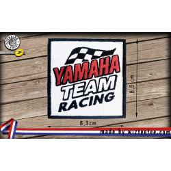 Ecusson Yamaha Team racing