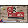 écusson  Citroën Sport brodé à coudre ou à thermocoller