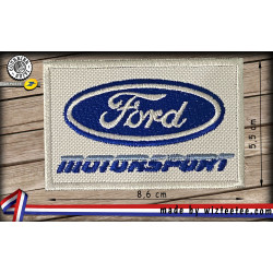 Ecussons Ford motorsport broderie à coudre ou à thermocoller