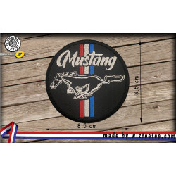 Ecussons Ford mustang broderie à coudre ou à thermocoller