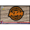 écussons KTM ready to race brodés à coudre ou à thermocoller