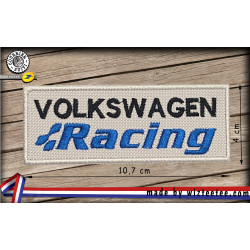 Ecussons volkswagen racing brodés à coudre ou à thermocoller