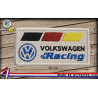 Ecussons volkswagen racing brodés à coudre ou à thermocoller