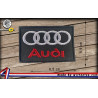 écusson Audi brodé à coudre ou à thermocoller