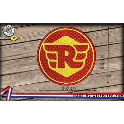 écussons Royal enfield to race brodés à coudre ou à thermocoller