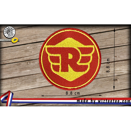 écussons Royal enfield to race brodés à coudre ou à thermocoller