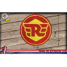 écussons Royal enfield to race brodés à coudre ou à thermocoller