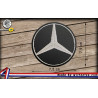 Ecussons Mercedes  broderie à coudre ou à thermocoller
