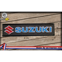 écusson  Suzuki brodé à coudre ou à thermocoller