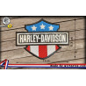 écusson Harley Davidson logo brodé à coudre ou à thermocoller