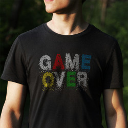 game over pixel