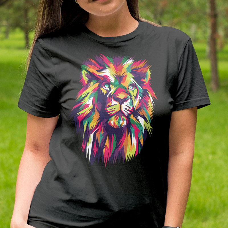 lion pop art