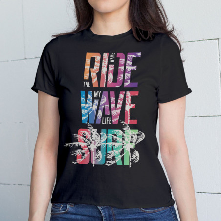 Ride wave surf