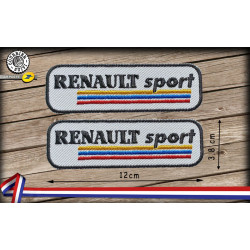 Ecussons Renault sport X2