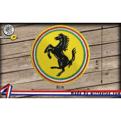 Ecusson Ferrari logo rond