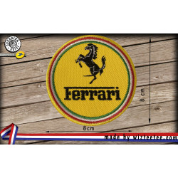 Ecusson Ferrari logo rond