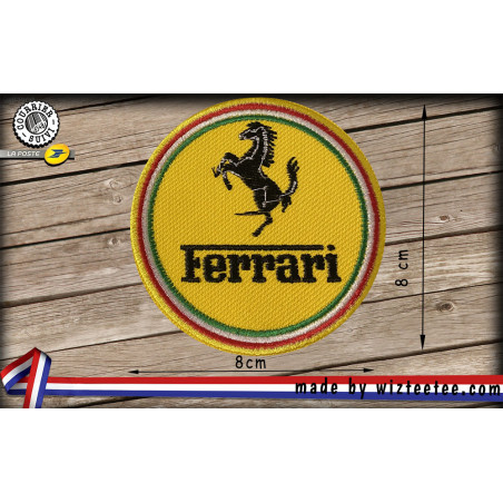 Ecusson Ferrari logo rond